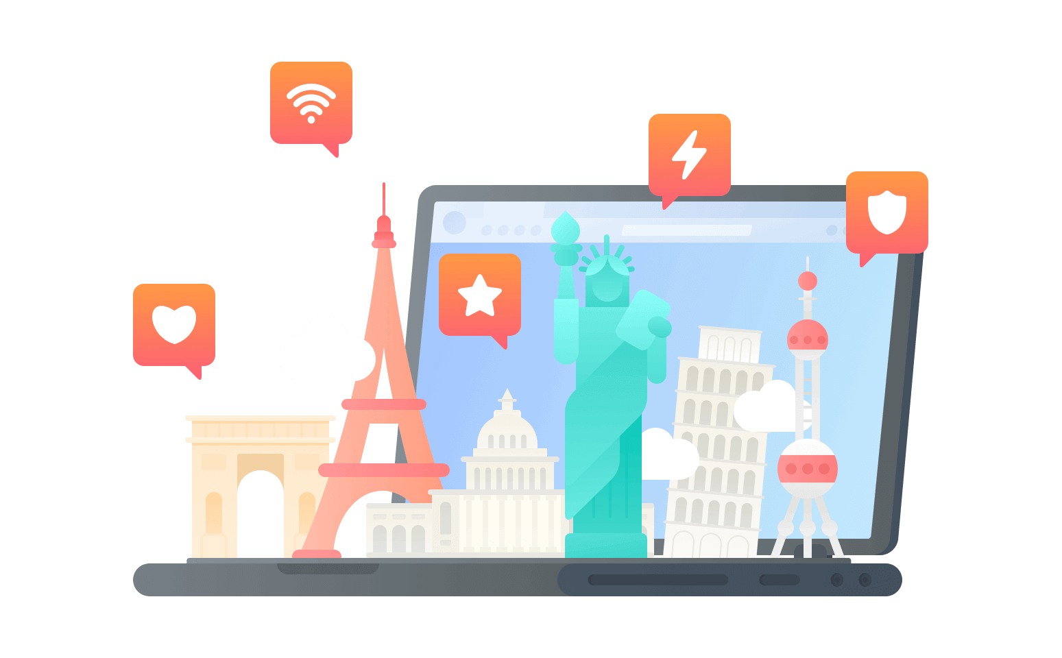 在尼日尔连接到中国的加速器 - 大陆VPN